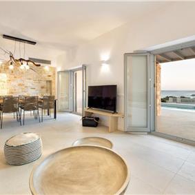 5 bedroom villa with pool near Aliki, Paros, sleeps 10